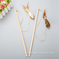 New design pole interactive cat teaser with feather